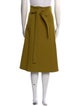 Celine Virgin Wool Midi Length Skirt