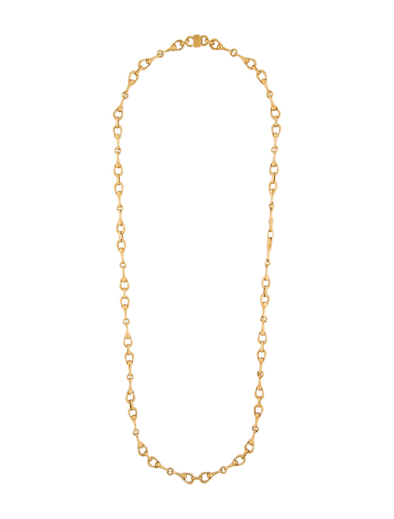 Celine Vintage Chain Link Necklace