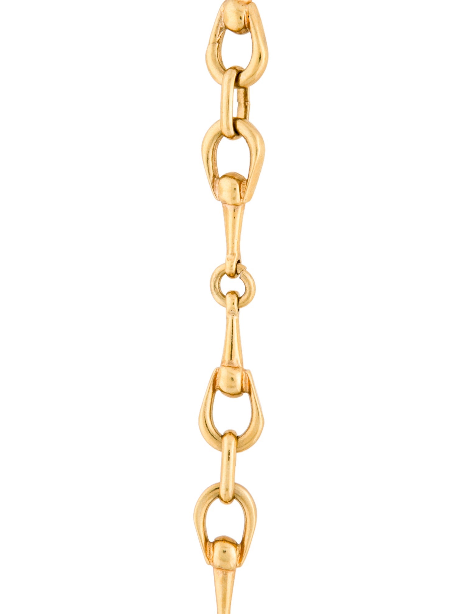 Celine Vintage Chain Link Necklace