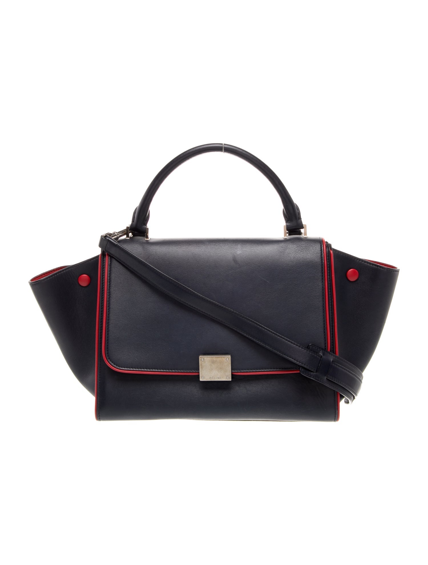 Celine Leather Trapeze Small