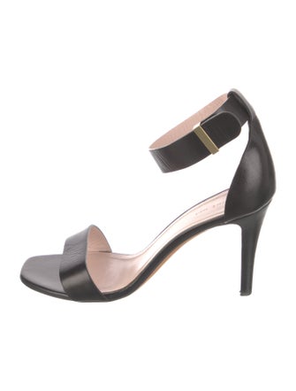 Celine Leather Slingback Sandals