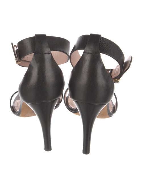 Celine Leather Slingback Sandals