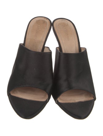 Celine Satin Slides