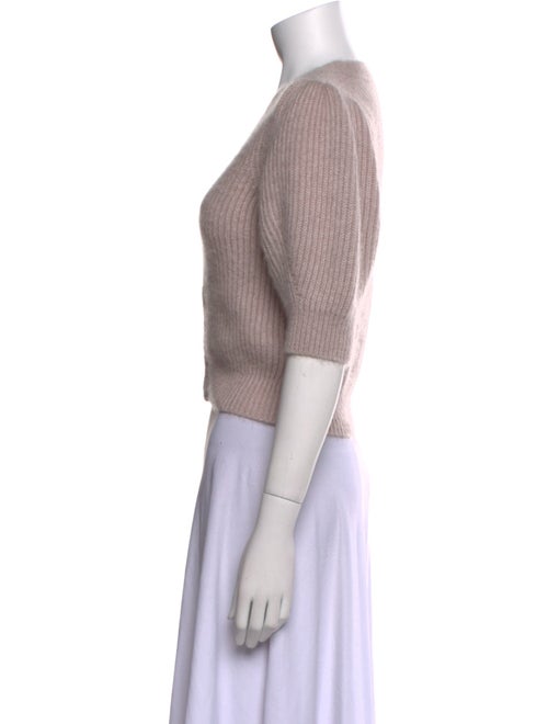 Celine Mohair V-Neck Sweater
