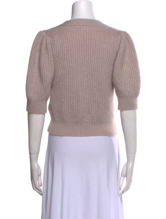 Celine Mohair V-Neck Sweater