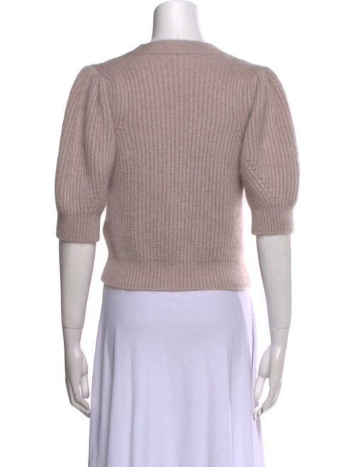 Celine Mohair V-Neck Sweater