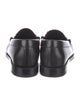 Celine Leather Chain-Link Accents Loafers
