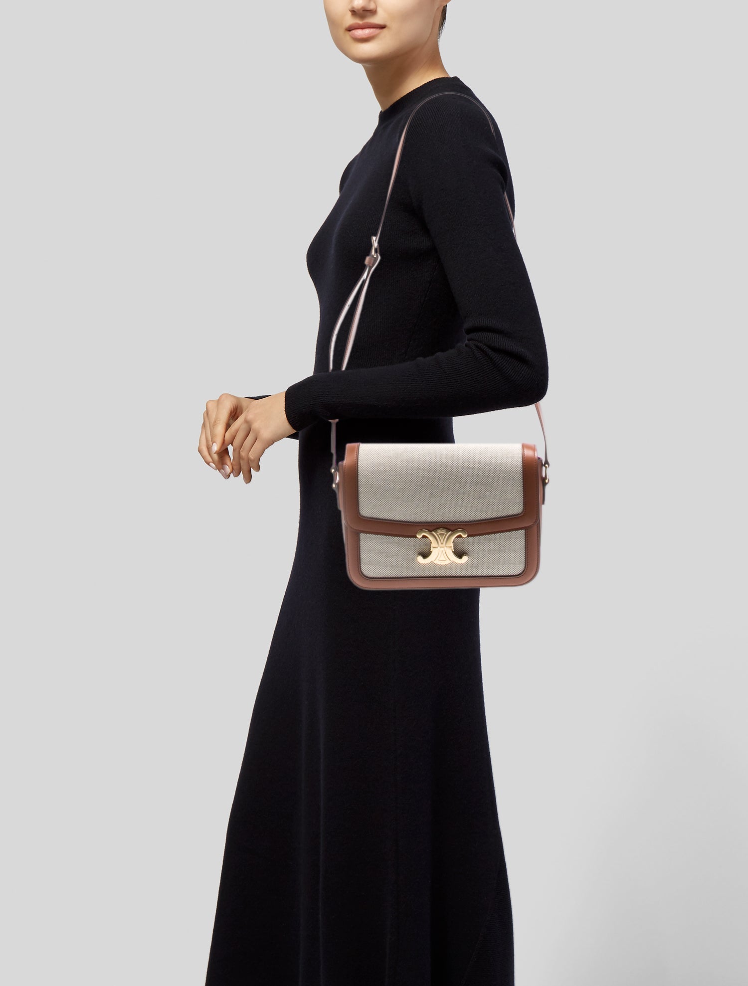 Celine Canvas Triomphe Medium 2022