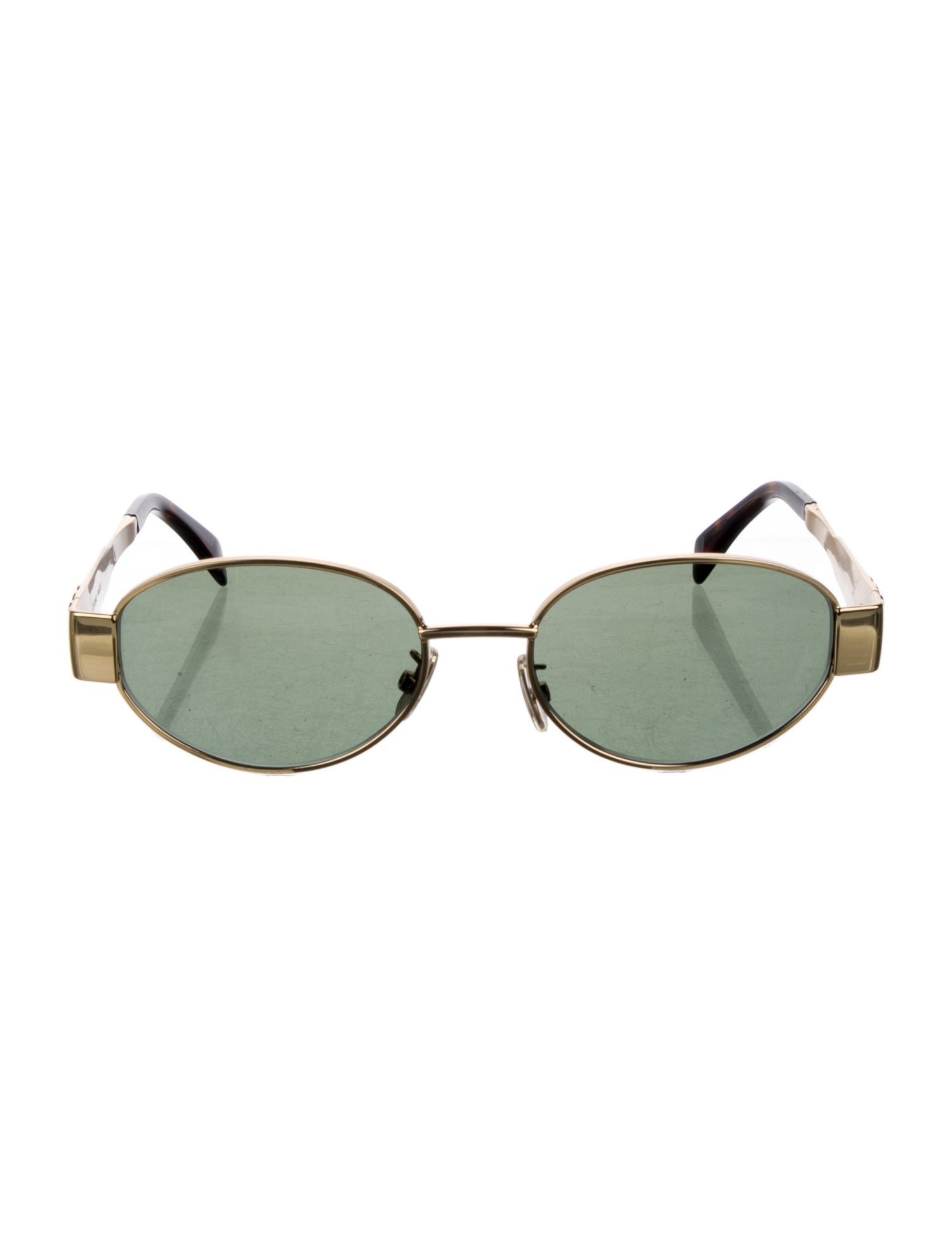Celine Round Tinted Sunglasses
