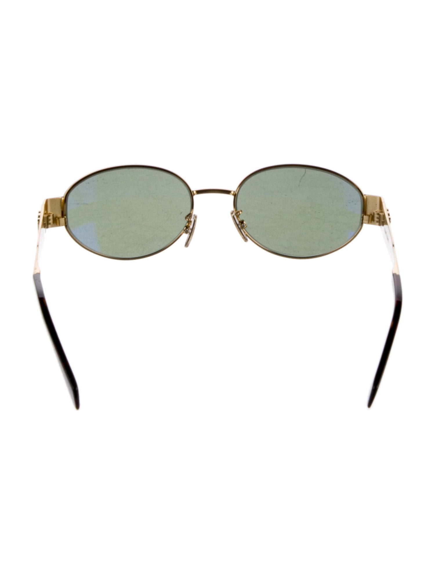 Celine Round Tinted Sunglasses