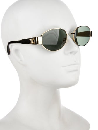 Celine Round Tinted Sunglasses