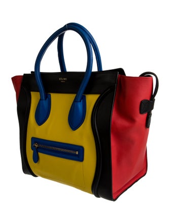 Celine Leather Luggage Mini