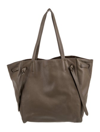 Celine Leather Cabas Phantom w/Belt Small