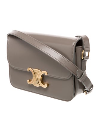 Celine Leather Triomphe Teen 2022