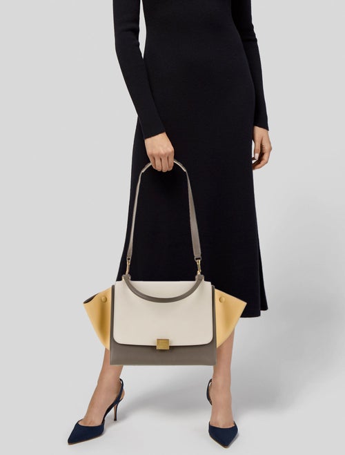 Celine Leather Trapeze Medium