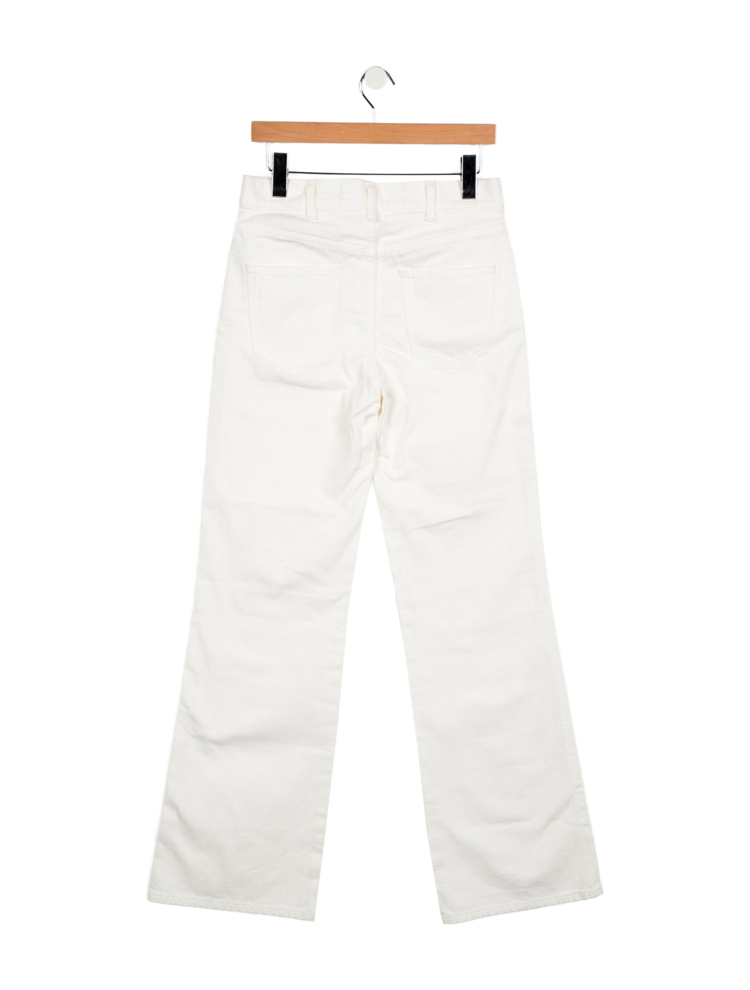 Celine Mid-Rise Wide Leg Jeans