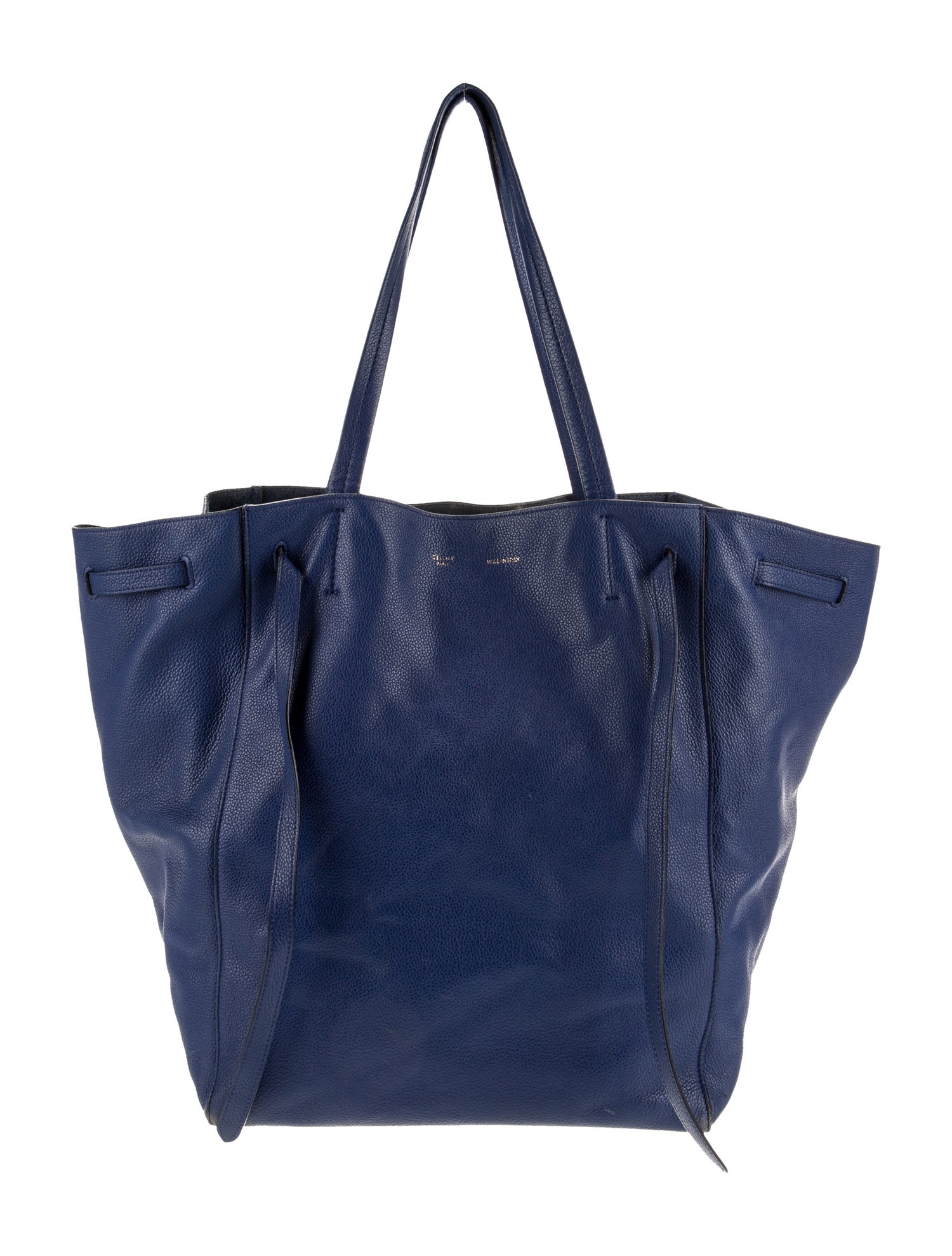 Celine Leather Cabas Phantom w/Belt Medium