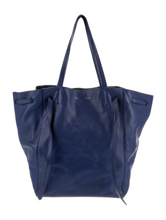 Celine Leather Cabas Phantom w/Belt Medium