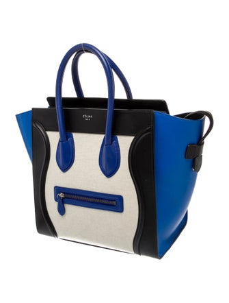 Celine Canvas Luggage Mini