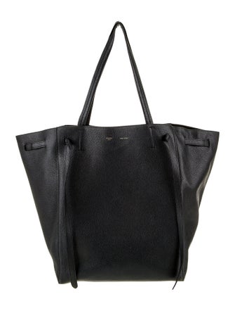 Celine Leather Cabas Phantom w/Belt Medium