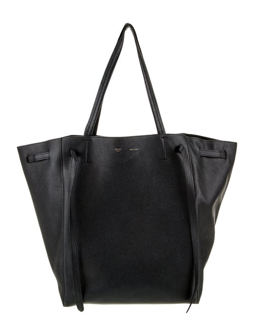 Celine Leather Cabas Phantom w/Belt Medium