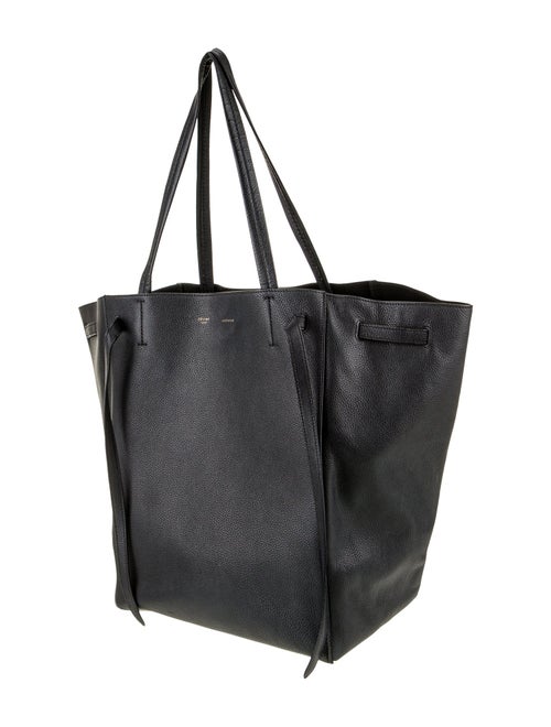 Celine Leather Cabas Phantom w/Belt Medium