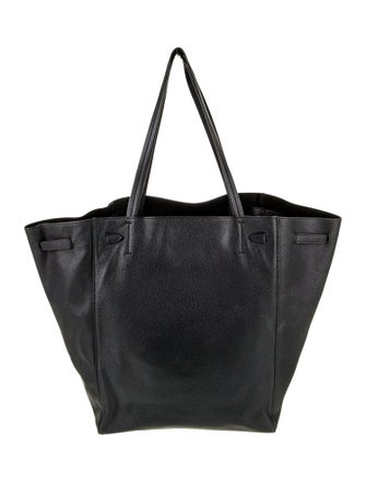 Celine Leather Cabas Phantom w/Belt Medium