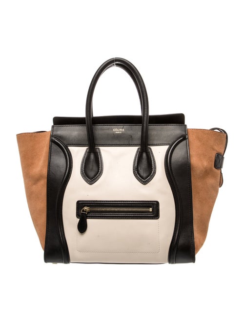 Celine Leather Luggage Mini
