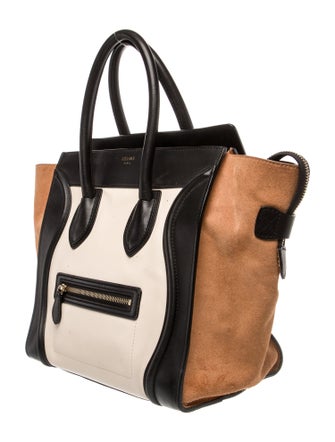 Celine Leather Luggage Mini