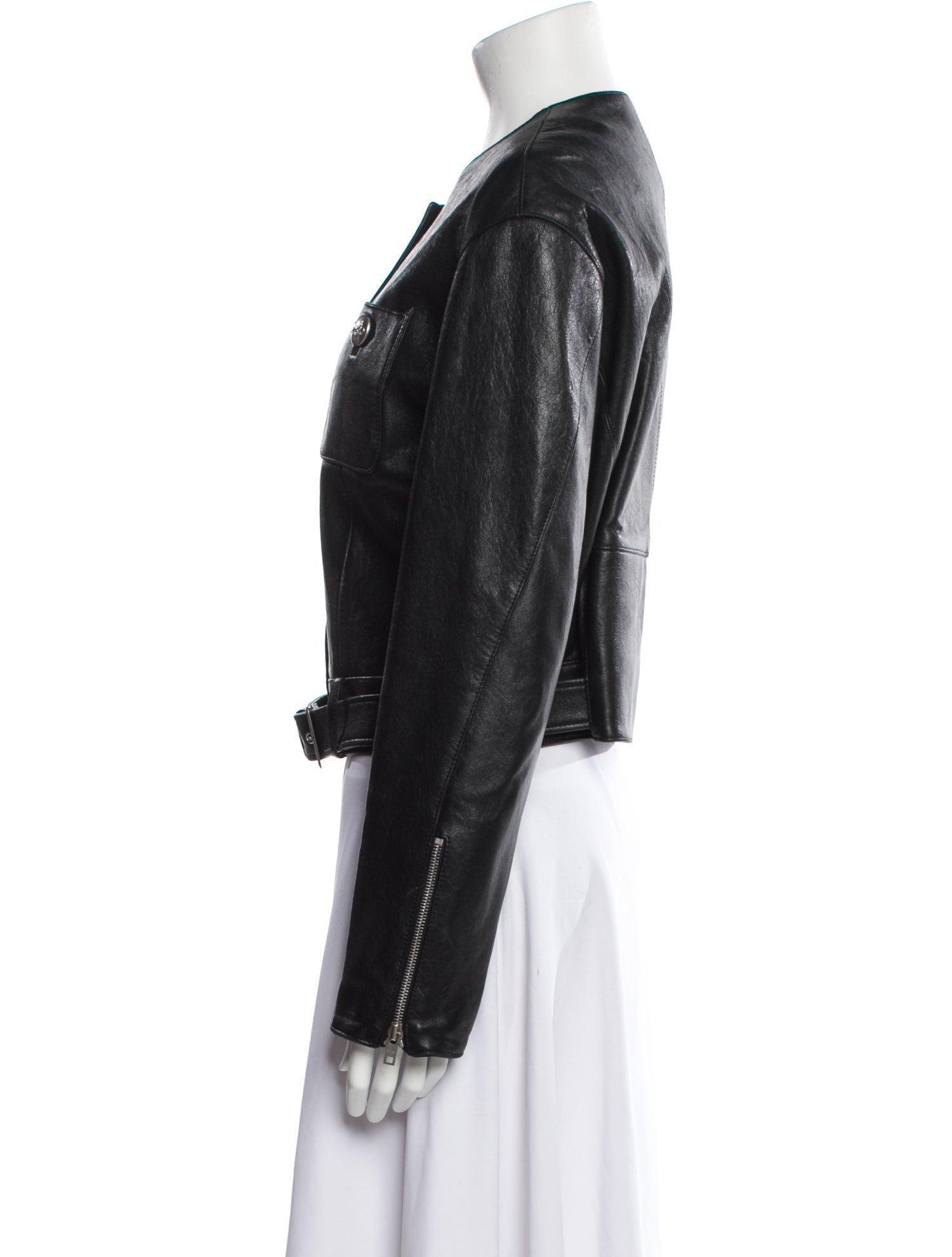 Celine Eddie Lamb Leather Biker Jacket w/ Tags