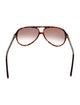 Celine Aviator Gradient Sunglasses