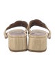 Celine Straw Espadrilles