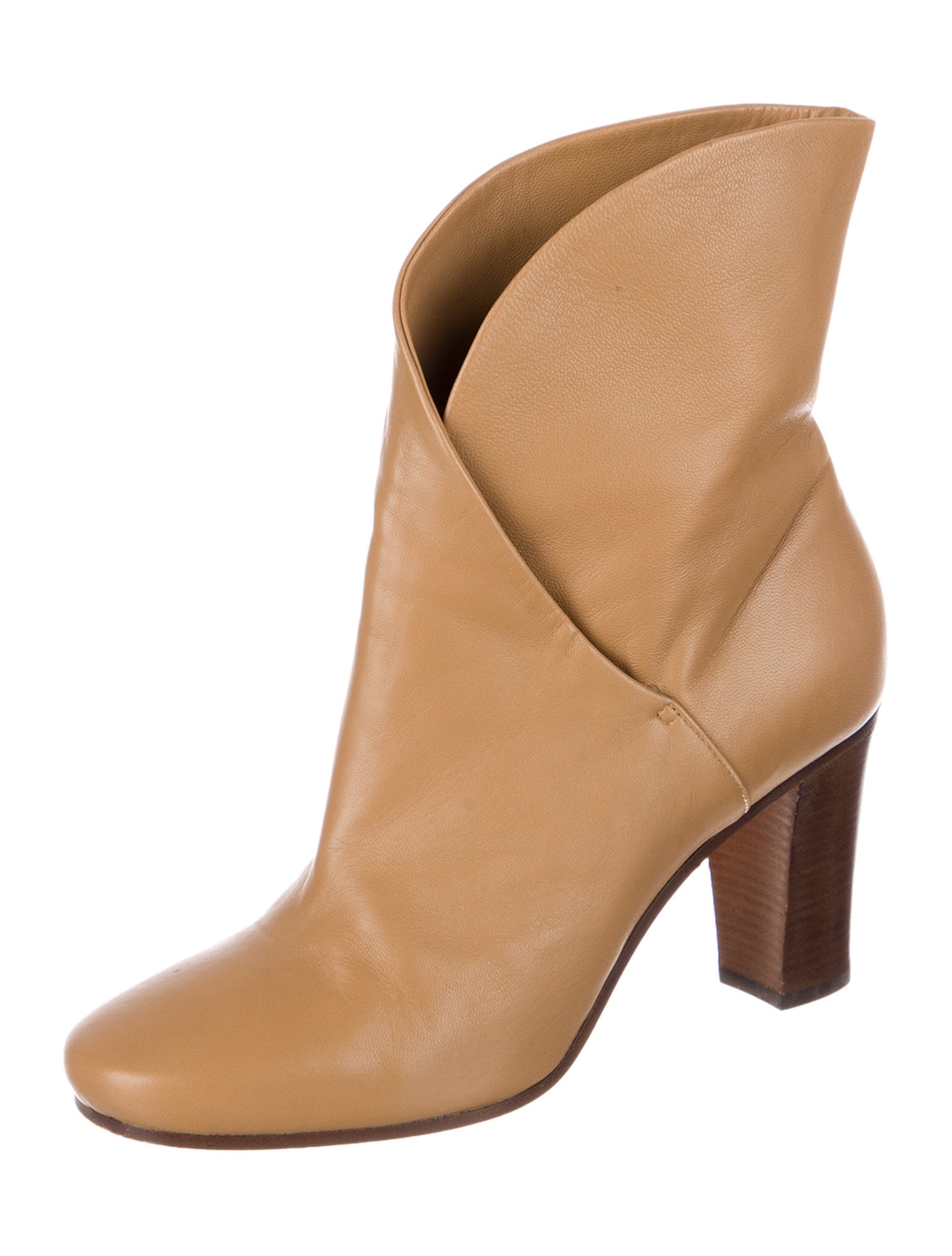 Celine Leather Western Boots