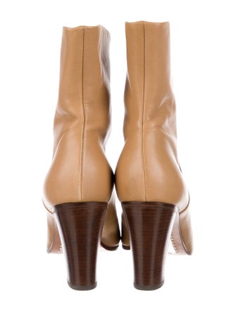 Celine Leather Western Boots