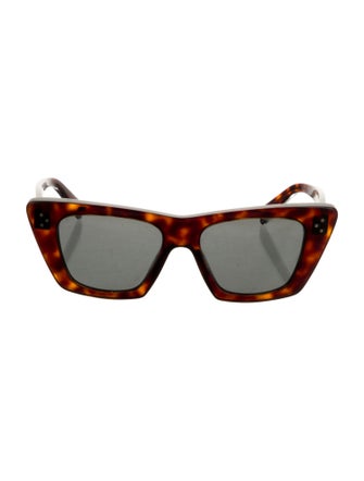 Celine Cat-Eye Mirrored Sunglasses