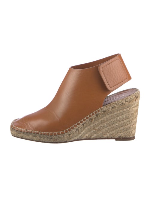 Celine Leather Colorblock Pattern Slingback Pumps