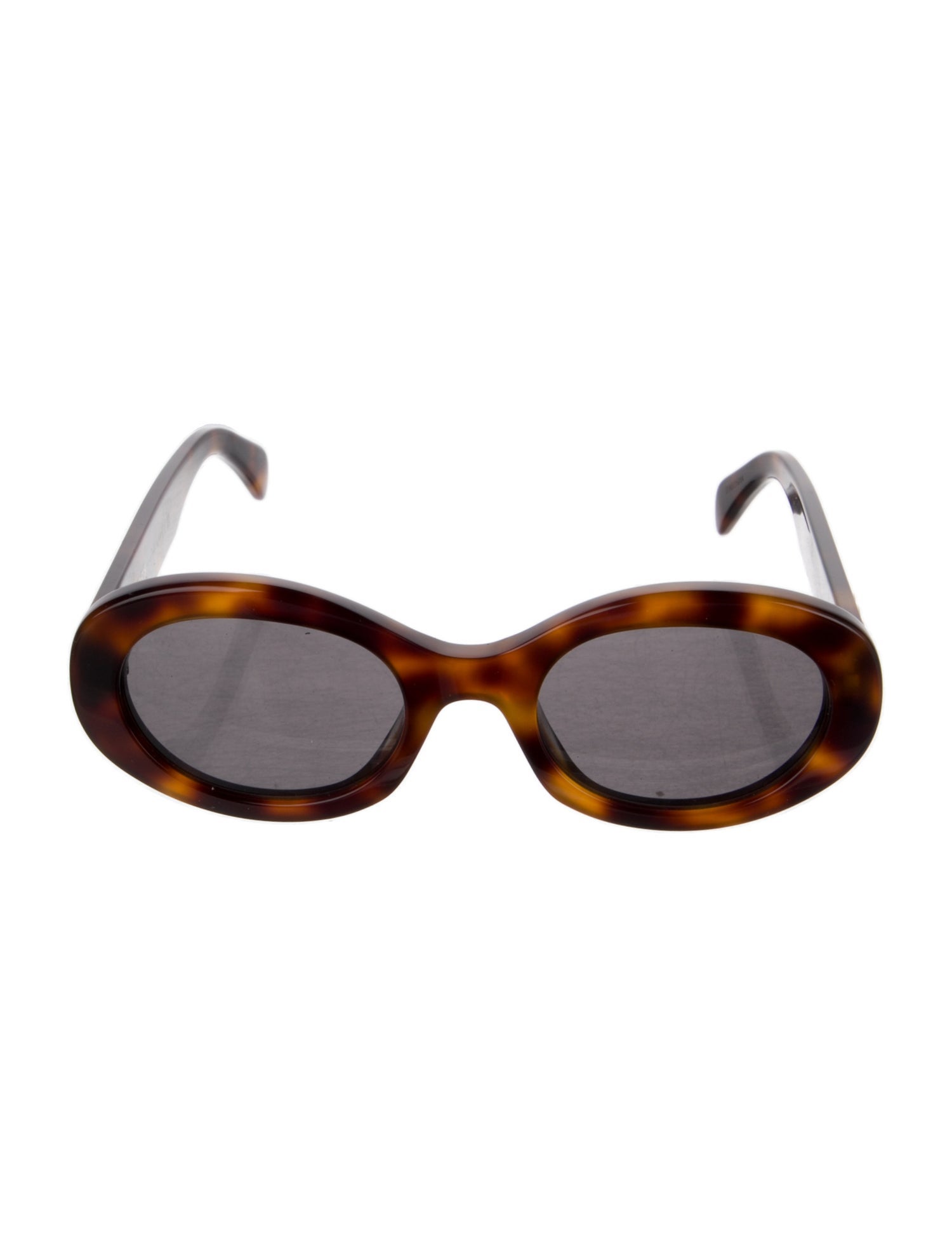 Celine Round Mirrored Sunglasses