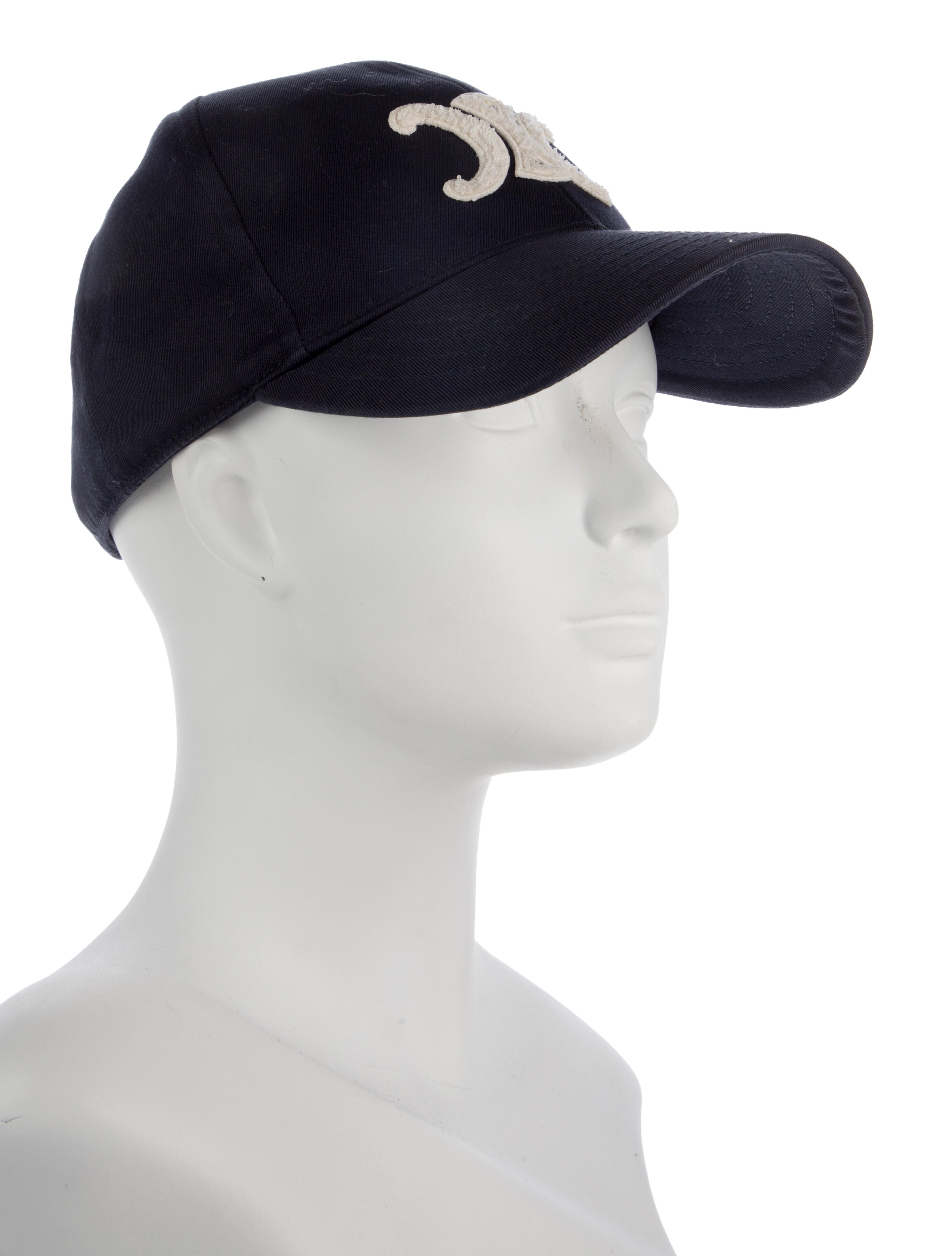 Celine Embroidered Triomphe Baseball Cap