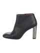 Celine Leather Colorblock Pattern Boots