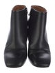 Celine Leather Colorblock Pattern Boots
