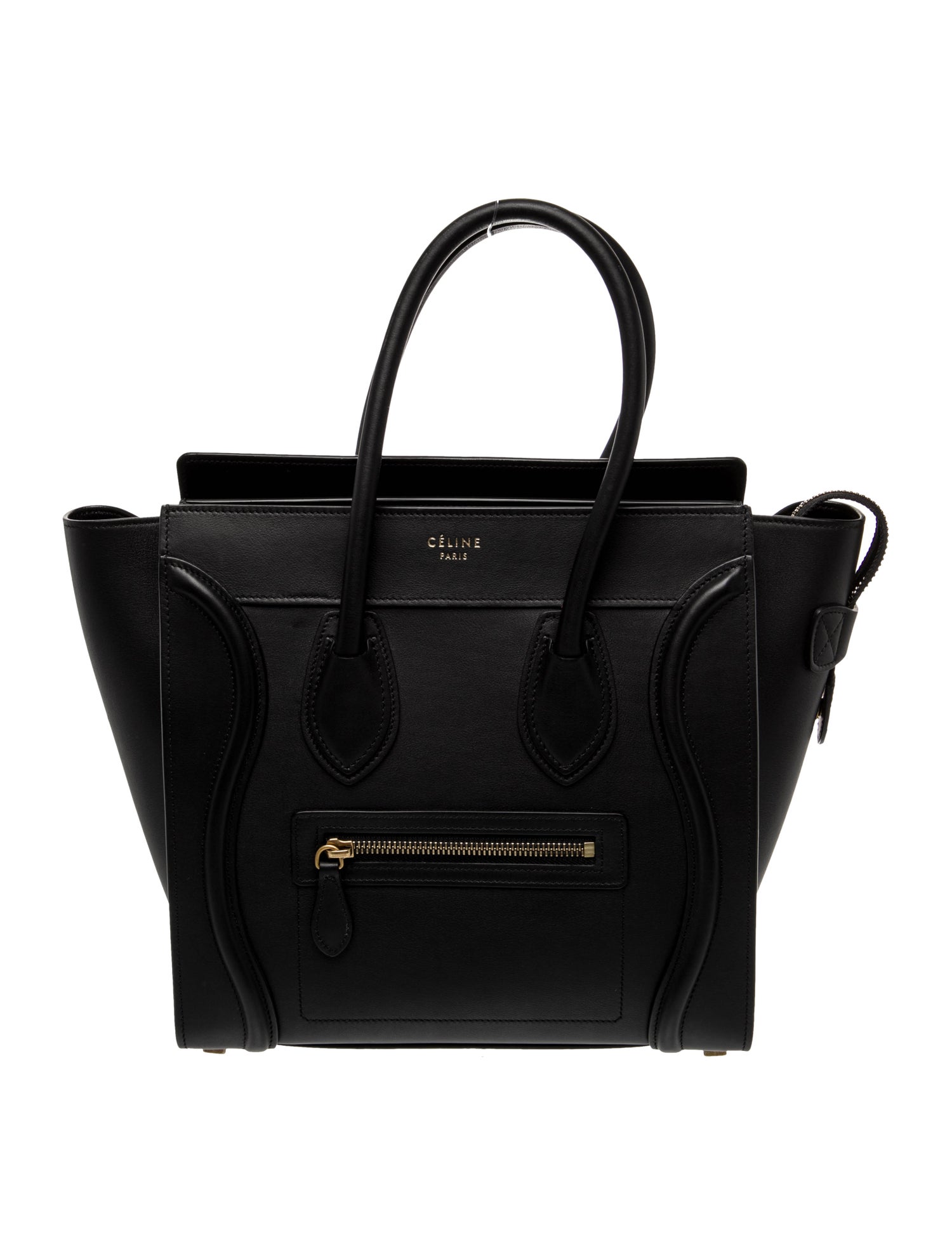 Celine Leather Luggage Micro