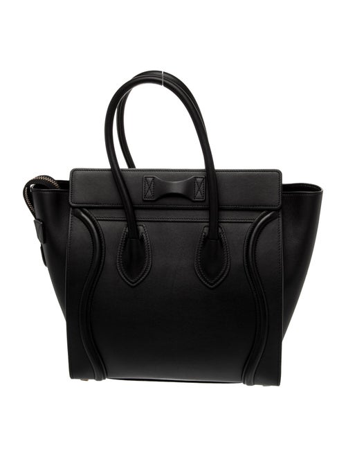 Celine Leather Luggage Micro