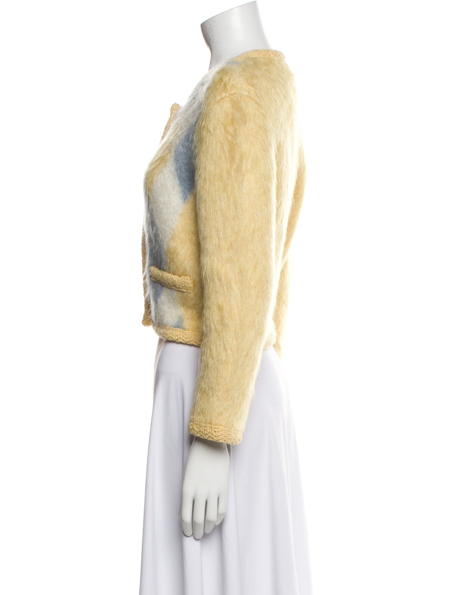 Celine Chasseur Mohair Evening Jacket