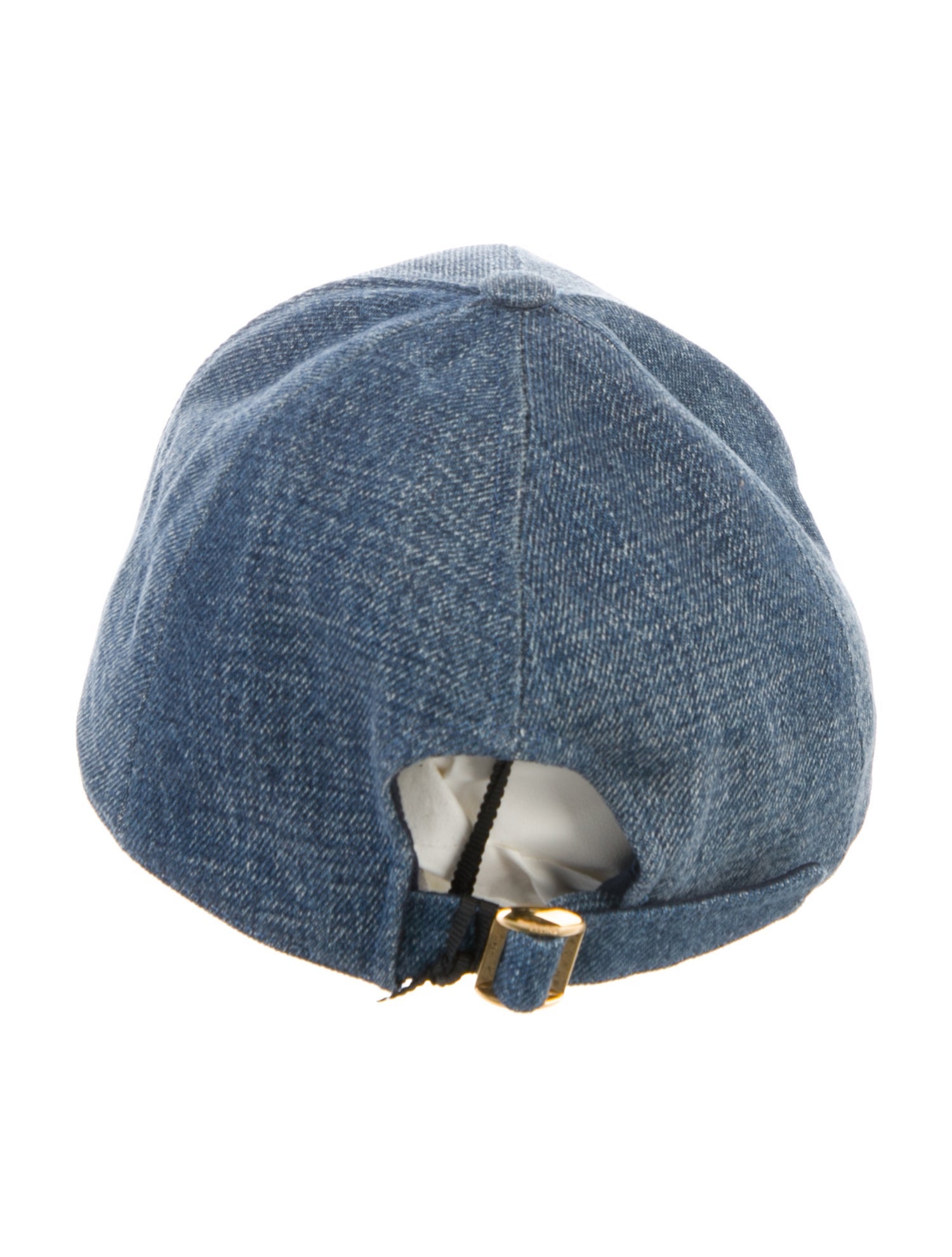 Celine Denim Triomphe Baseball Cap