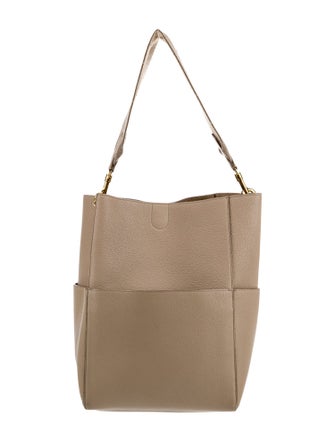 Celine Leather Seau Sangle Medium