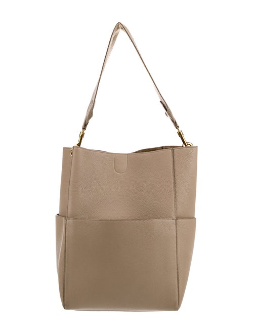 Celine Leather Seau Sangle Medium