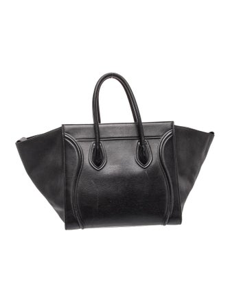 Celine Leather Luggage Phantom Medium