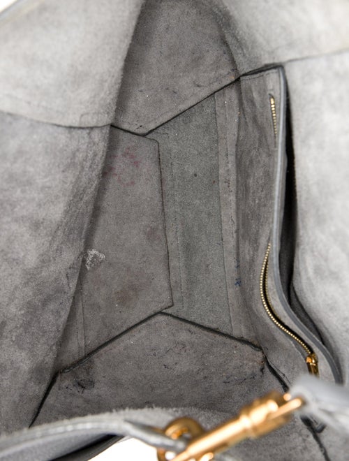 Celine Leather Seau Sangle Medium