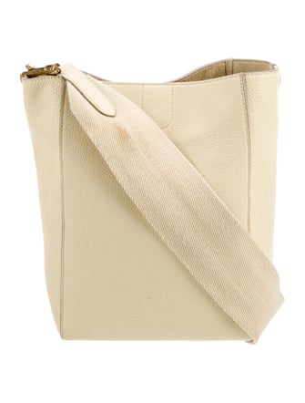 Celine Leather Seau Sangle Small
