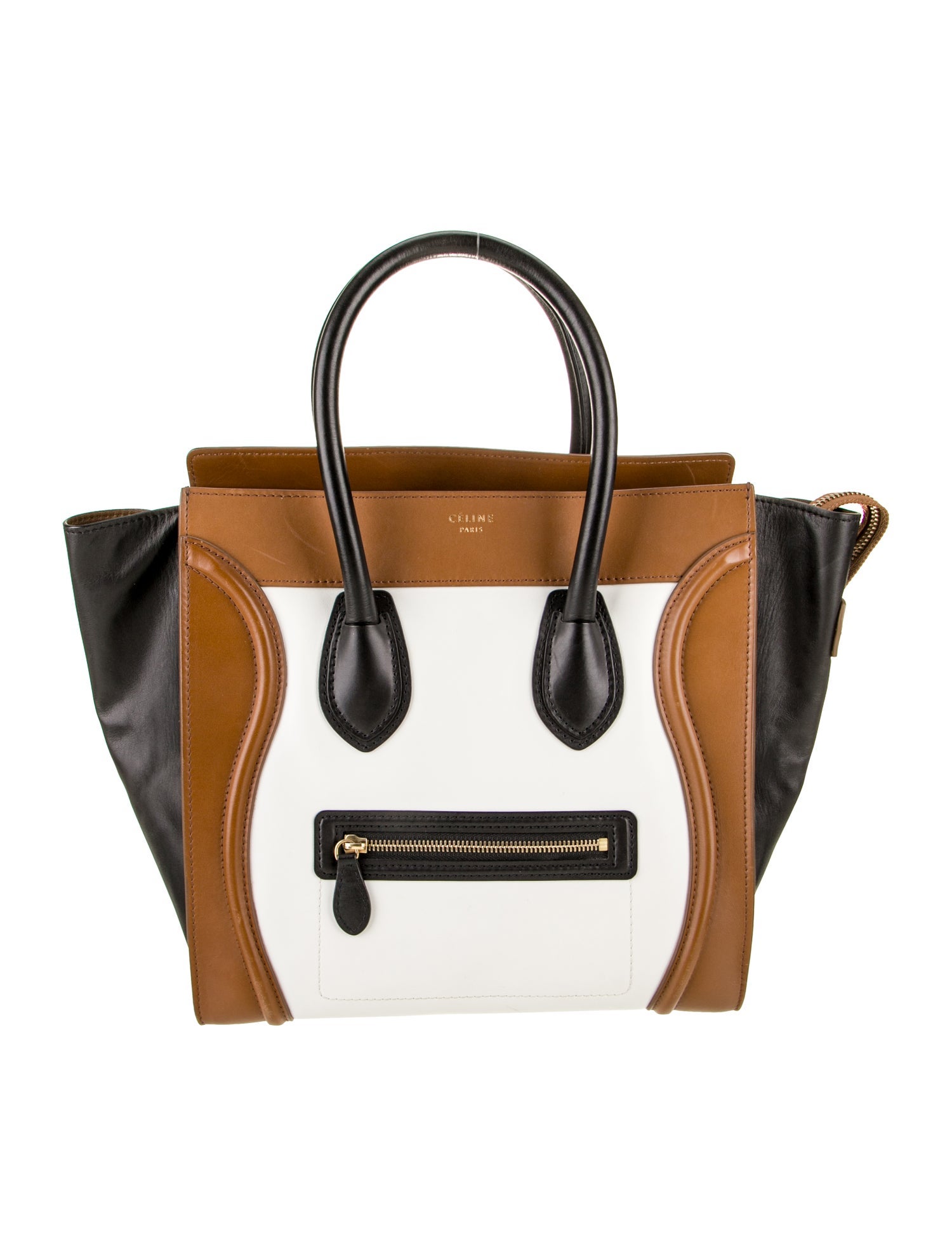 Celine Leather Luggage Mini